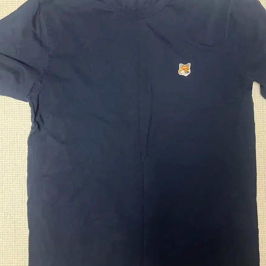 [BUNJANG] Maison Kitsuné Navy Short-Sleeve T-shirt / 메종키츠네 반팔 네이비