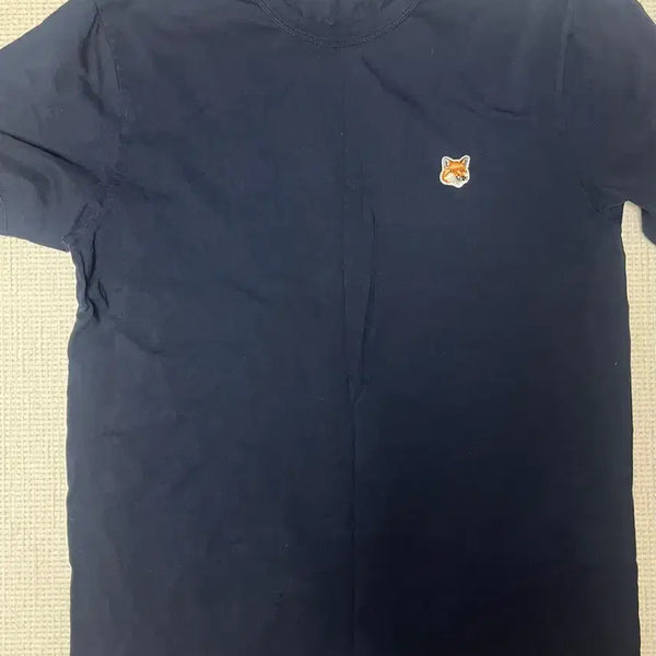 [BUNJANG] Maison Kitsuné Navy Short-Sleeve T-shirt / 메종키츠네 반팔 네이비