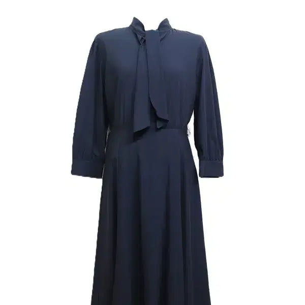 [BUNJANG] Dark Navy Dress / w184 원피스/여44-55/가슴단면43/허리28까지/총장110센치/사놀까
