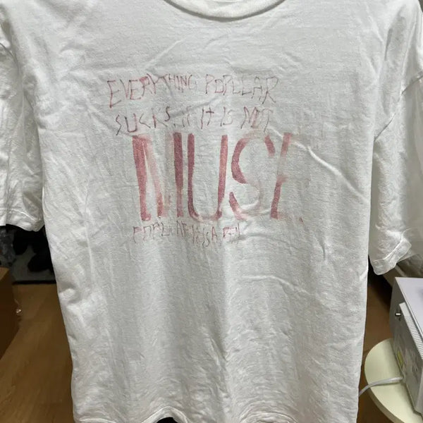 [BUNJANG] Polerteru 1011 Muse Short-Sleeve T-Shirt / [3] 폴리테루 1011 마카 뮤즈 반팔 티셔츠