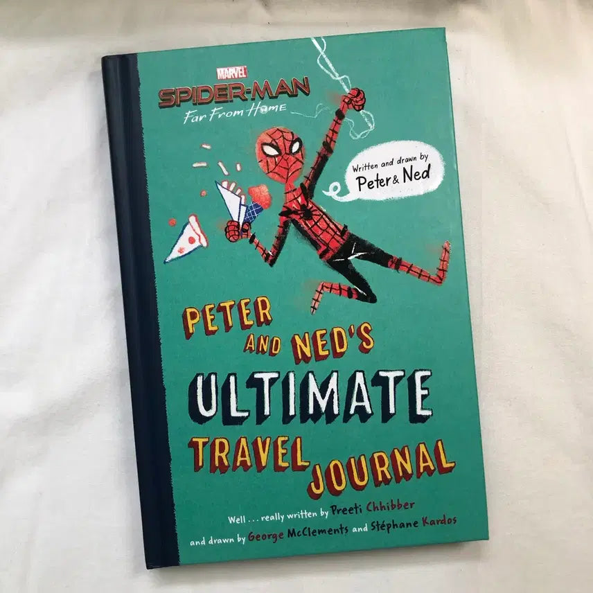 [BUNJANG] Spider-Man: Peter and Ned's Ultimate Travel Journal Original English Edition / 마블 스파이더맨 책 원서 [Spider-Man: Peter and Ned's Ultimate Travel Journal]