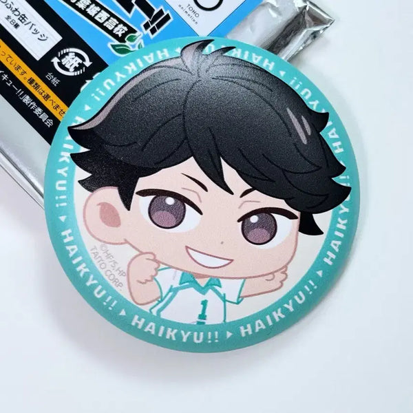 [BUNJANG] Haikyuu!! Taito Kuji Prize F Big Can Badge - Toru Oikawa / 하이큐 타이토쿠지 F상 빅 캔뱃지 - 오이카와 토오루