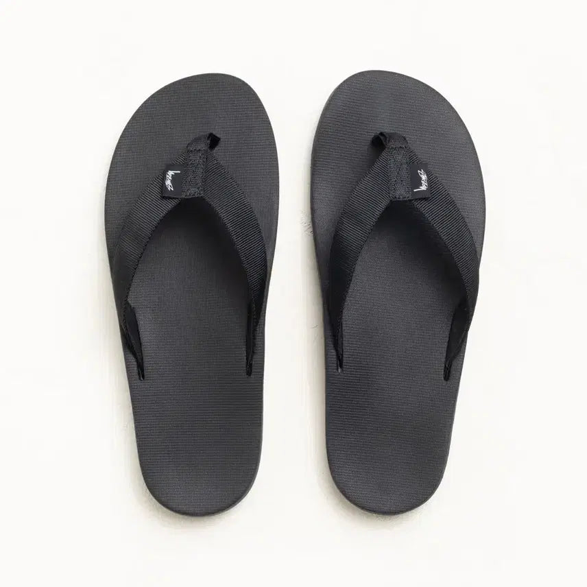 [BUNJANG] Stussy Beach Slippers Black / [US10]스투시 비치 슬리퍼 블랙