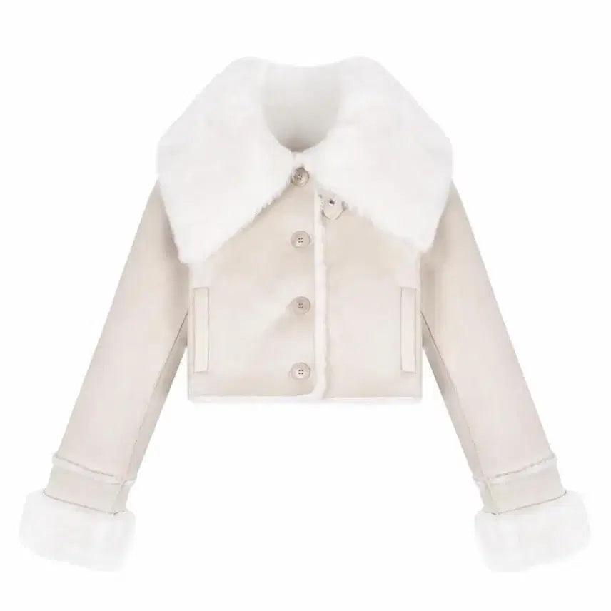 [BUNJANG] Clesier Suede Shearling Jacket / 클리시어 무스탕