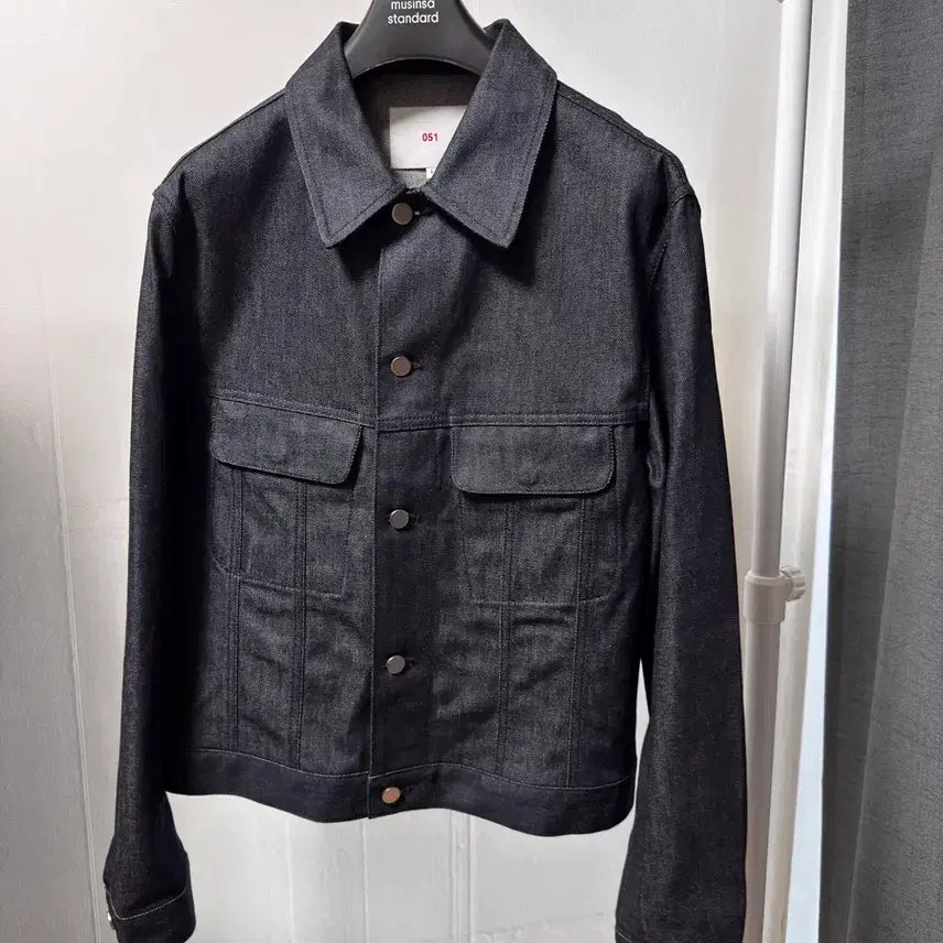 [BUNJANG] PLÁC KANDIANI 051 Denim Jacket Indigo / 플랙 칸디아니 051 데님 자켓 (인디고)