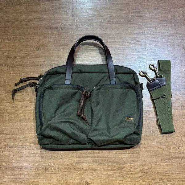 [BUNJANG] Filson 878 Otter Green Briefcase / 필슨 878 오터그린 브리프케이스
