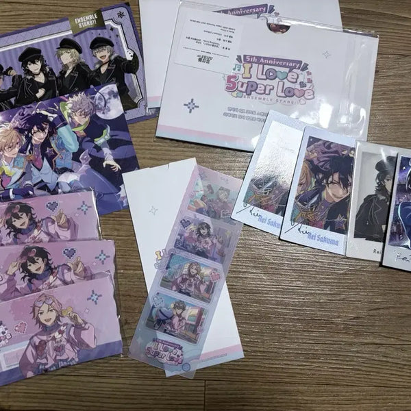 [BUNJANG] Ensemble Stars! Rei Sakuma UNDEAD Trading Card Set / 앙스타 레이 사쿠마레이 언데드 앙상블스타즈 파샤 파샷츠 지류 엽서
