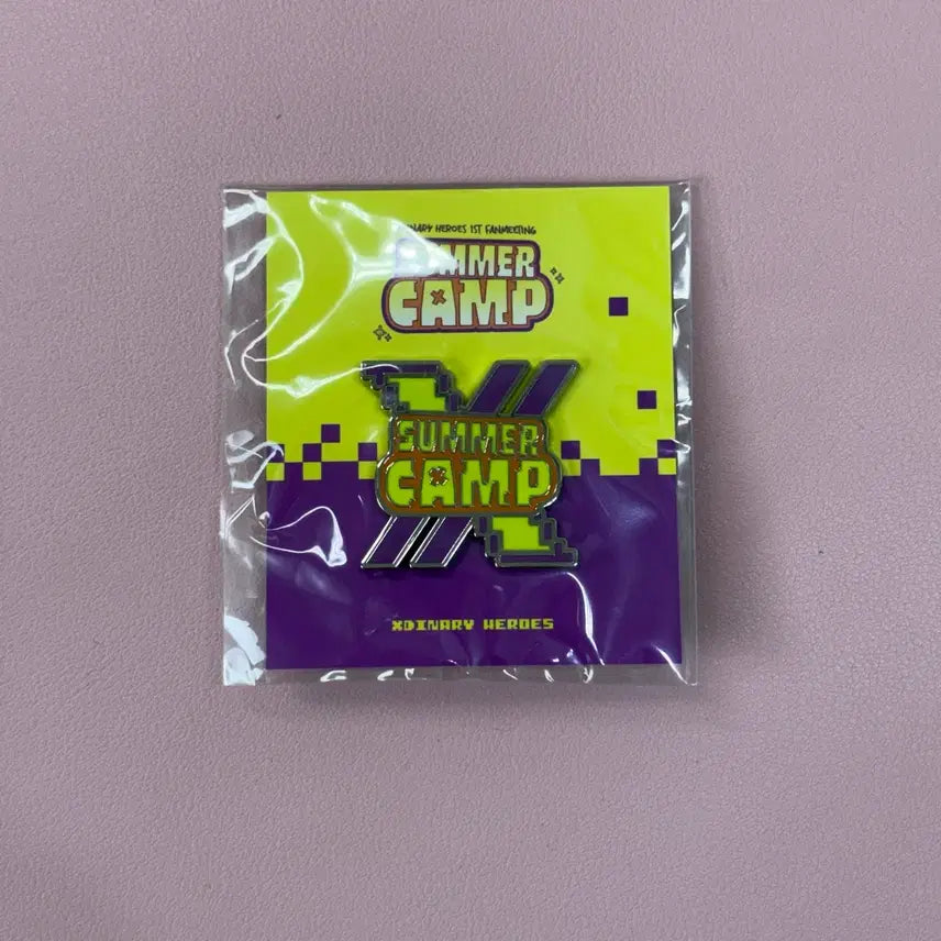 [BUNJANG] Xdinary Heroes XH Summer Camp Badge / 엑스디너리히어로즈 엑디즈 썸머캠프 뱃지