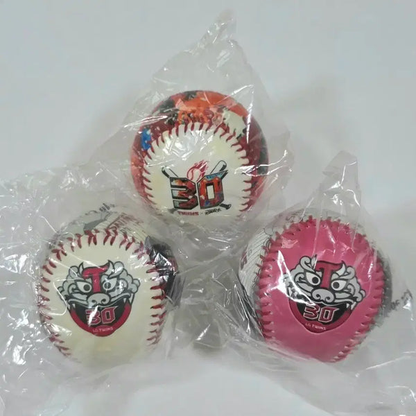 [BUNJANG] LG Twins 30th Anniversary Ball (3 Types) Bundle Set / LG트윈스 30주년기념구(3종) 일괄