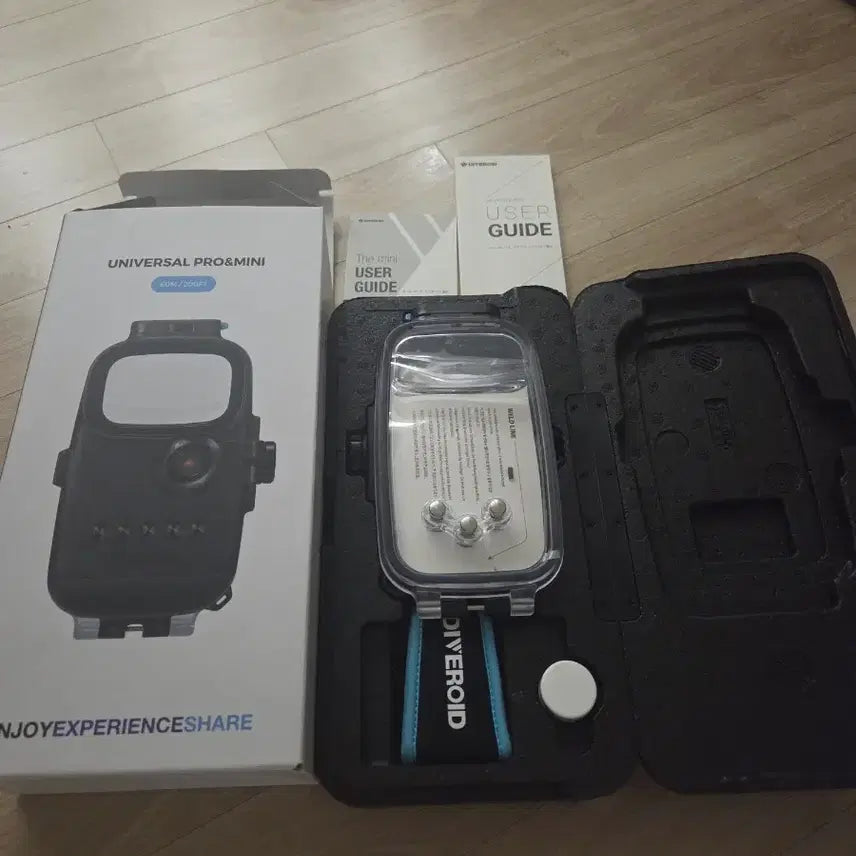 [BUNJANG] Diveroid Universal Pro&Mini Unused Waterproof Camera Case / 다이브로이드 미사용 새제품