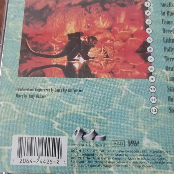 [BUNJANG] Nirvana Nevermind US CD (1991) / 너바나 nirvana 네버마인드 미국 91년 발매 cd