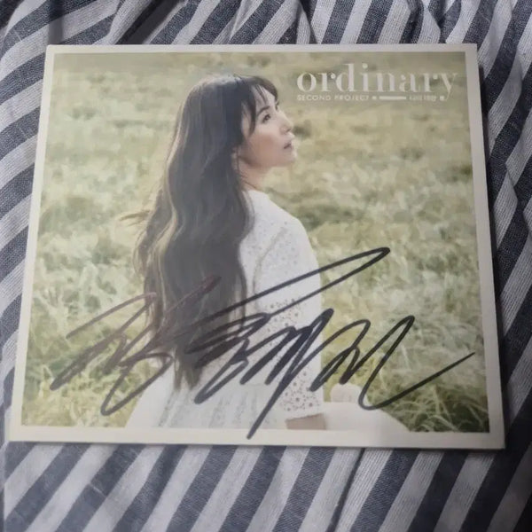 [BUNJANG] Jang Hyejin Ordinary Signed Album CD / 장혜진 디싱 ordinary 음반시디 사인반