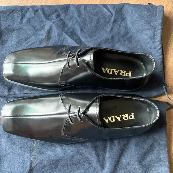 [BUNJANG] Prada Men's Dress Shoes / 프라다 (남성용 구두)