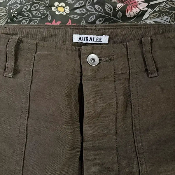 [BUNJANG] Auralee Cotton Pants / 오라리 바지