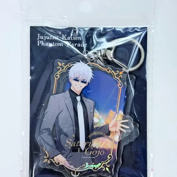 [BUNJANG] Jujutsu Kaisen Phantom Parade Two-Piece Acrylic Keychain - Satoru Gojo / 주술회전 팬텀 퍼레이드 판파레 투피스 아크릴 키링 - 고죠 사토루
