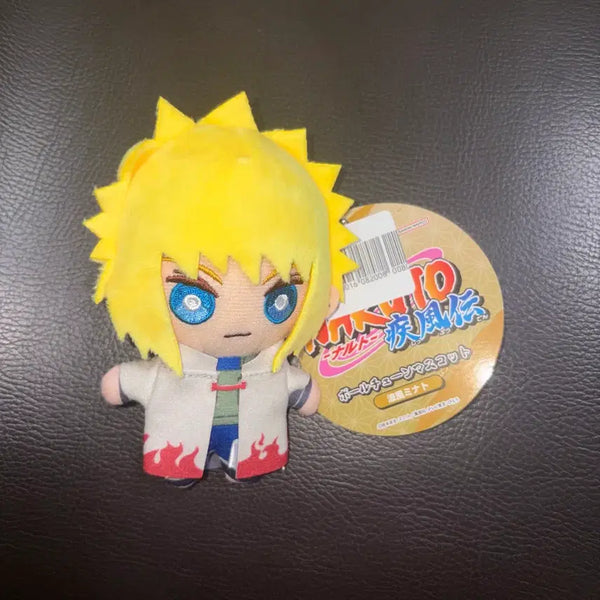 [BUNJANG] Naruto Minato Namikaze Keychain Plush Doll Mascot / 미나토 나루토 볼체인 마스코트 누이 인형 키링
