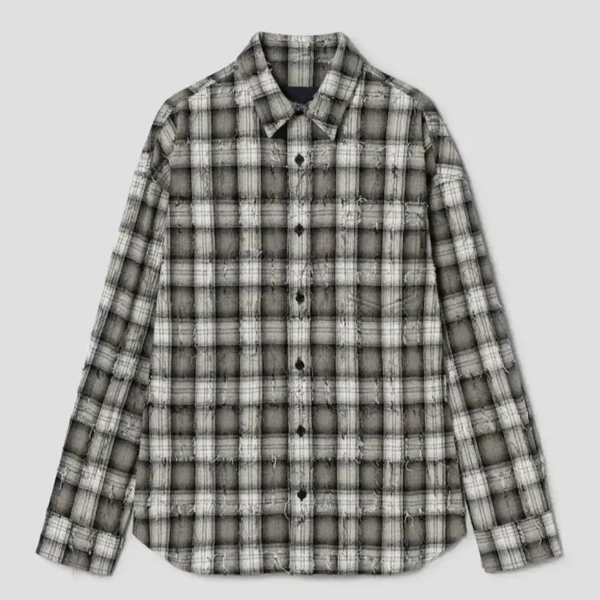 [BUNJANG] Junya 26FW Grid Needle Check Shirt Size 52 / 준지 26fw 그리드 니들 체크 셔츠 52