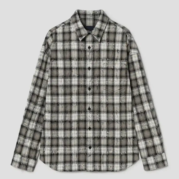 [BUNJANG] Junya 26FW Grid Needle Check Shirt Size 52 / 준지 26fw 그리드 니들 체크 셔츠 52