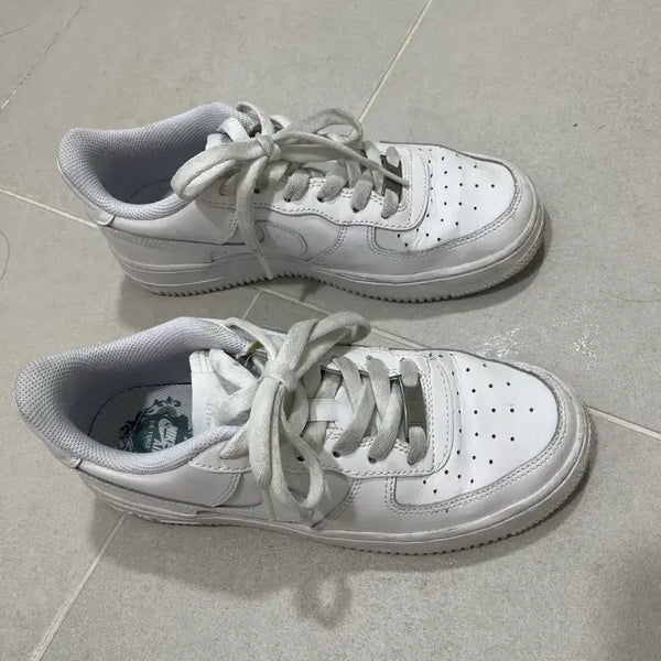 [BUNJANG] Nike Air Force 1 White Sneakers / 나이키 포스 화이트
