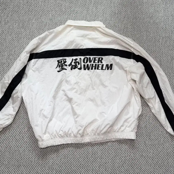 [BUNJANG] Abdo Windbreaker White / 압도 바람막이
