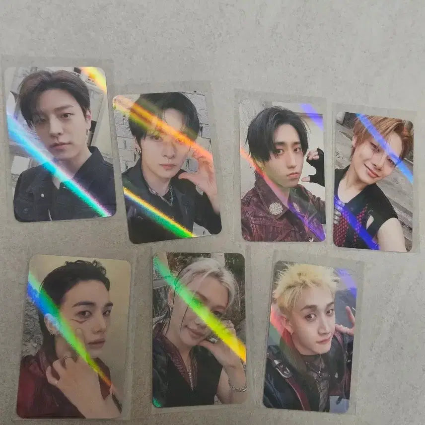 [BUNJANG] Stray Kids DIS + THAT Mave Star Lucky Draw Photocard Set / 스트레이키즈 디스앤댓 메에크스타 특전포카 7종