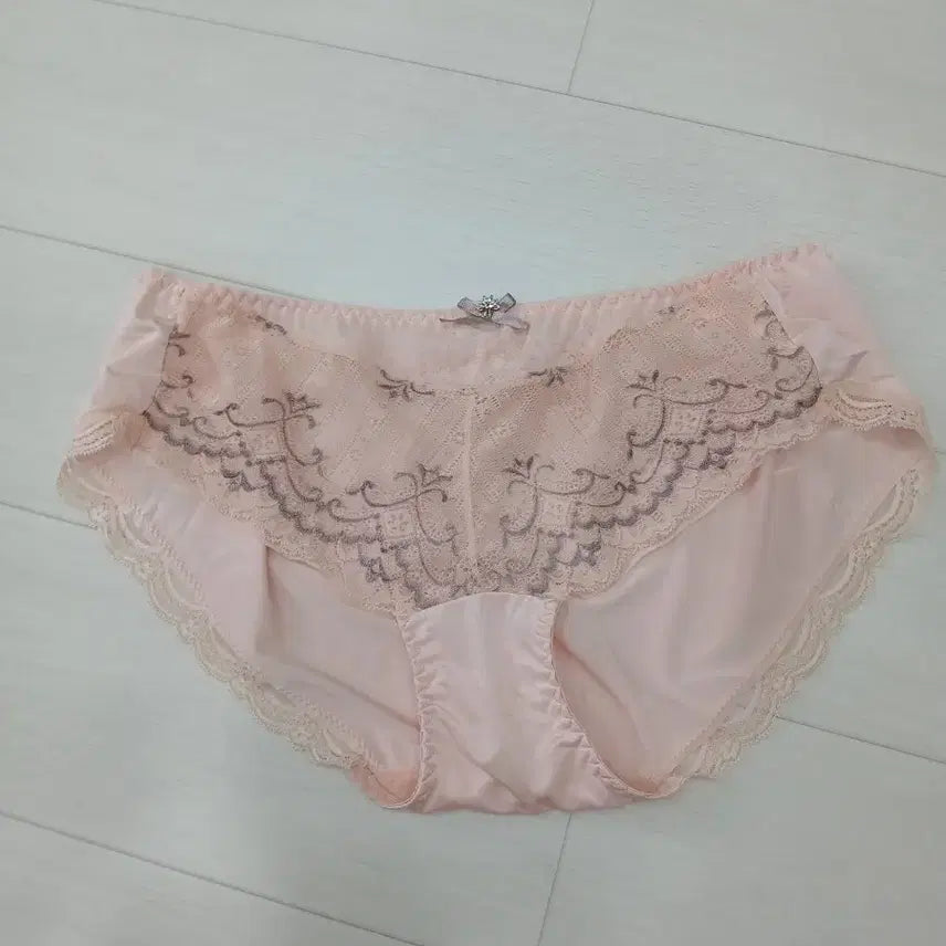 [BUNJANG] Women's Lace Detail Comfortable Briefs / 여성속옷