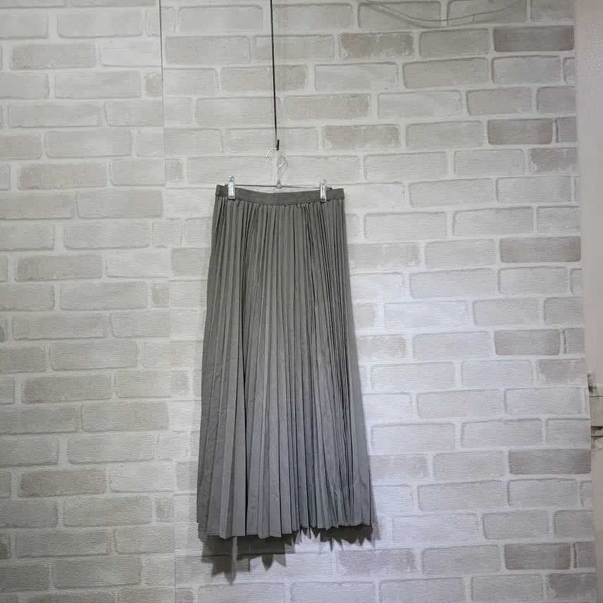 [BUNJANG] Pleated Midi Skirt One Size / ㅎ587 주름 스커트 F
