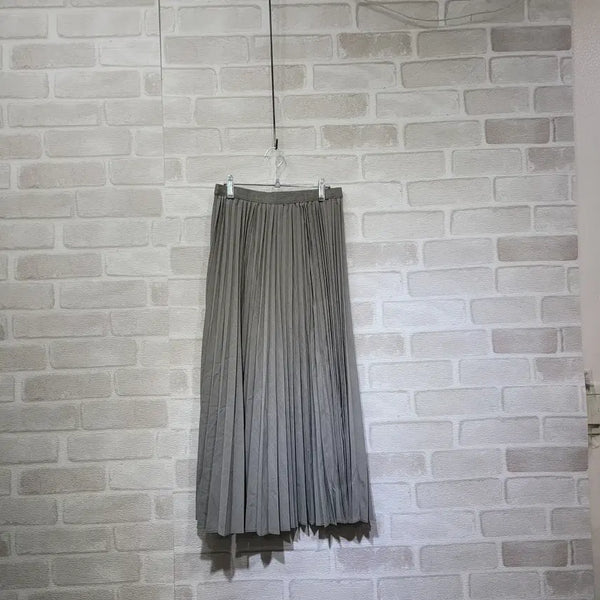 [BUNJANG] Pleated Midi Skirt One Size / ㅎ587 주름 스커트 F