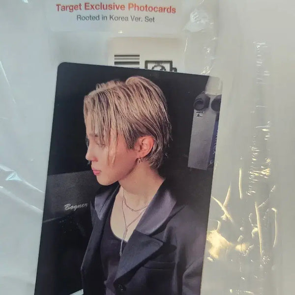 [BUNJANG] BTS Jimin Target Exclusive Rooted in Korea Ver. Photocard / 방탄소년단 지민 포토카드 Target Exclusive Rooted in Korea Ver.