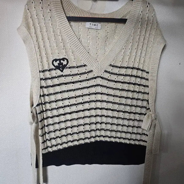 [BUNJANG] Time Studio Knit Vest / 한섬 타임 니트 조끼