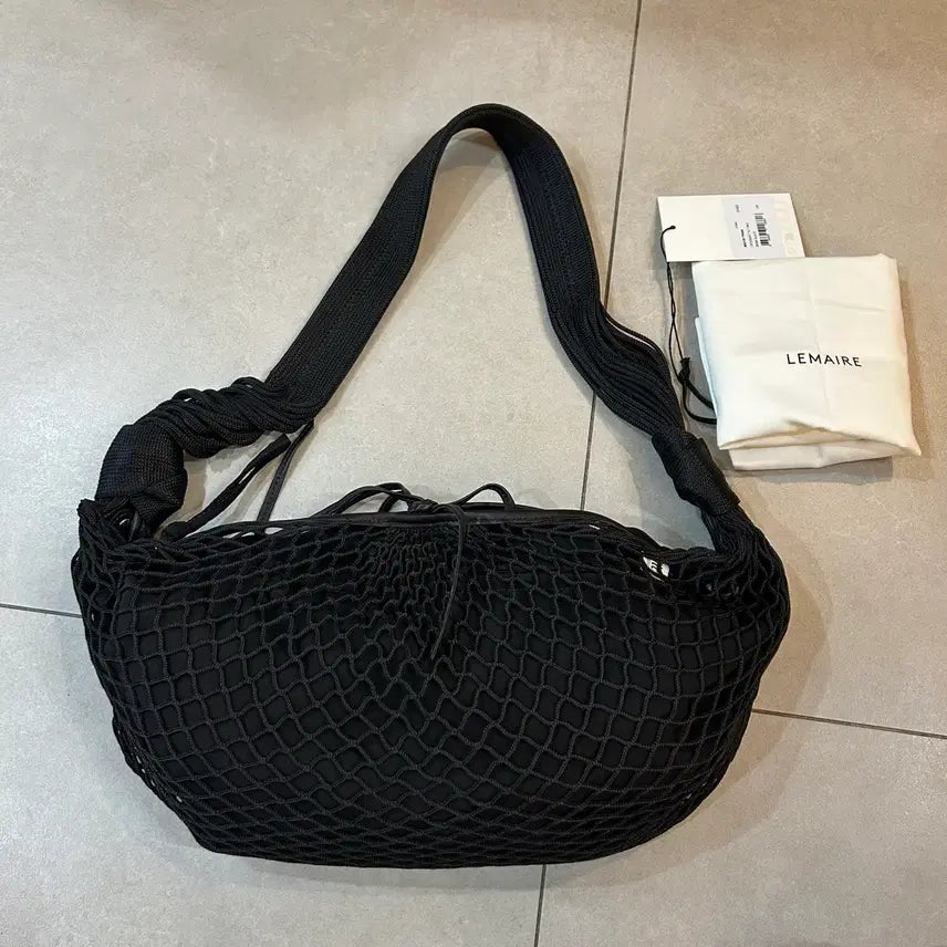 [BUNJANG] Lemaire Croissant Field Bag Black / 르메르 크루아상 필드백 블랙 정품