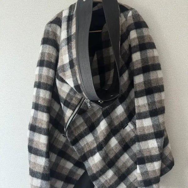 [BUNJANG] Rick Owens Check Explode Jacket / 릭오웬스 체크 익스플로드 자켓