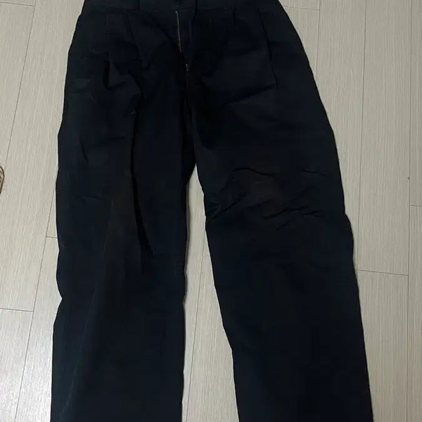 [BUNJANG] Another Office Santiago Black Pants / [00] 어나더오피스 산티아고 블랙 팬츠