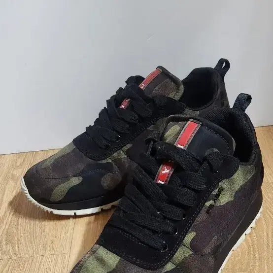 [BUNJANG] Prada Camouflage Sneakers / (37.5/240~245)프라다신발 카모플라쥬 프라다운동화 스니커즈