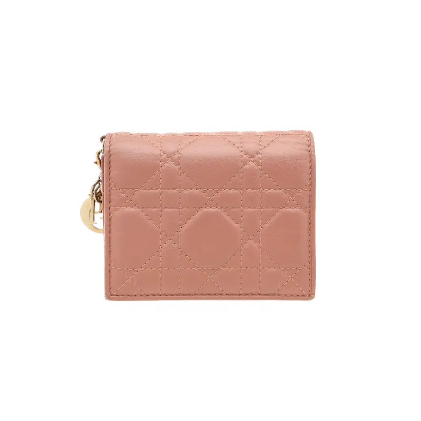 [BUNJANG] Dior Lady Dior Cannage Mini Wallet / 디올 레이디 디올 까나쥬 미니 지갑