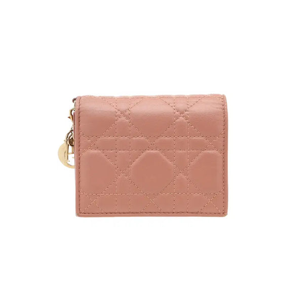 [BUNJANG] Dior Lady Dior Cannage Mini Wallet / 디올 레이디 디올 까나쥬 미니 지갑
