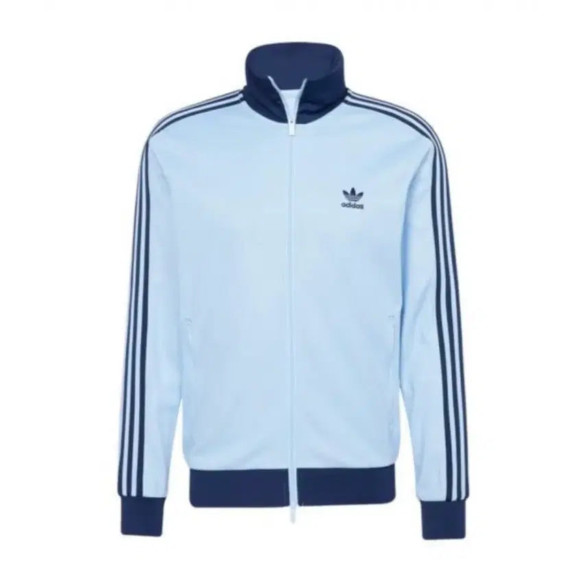 [BUNJANG] Adidas Beckenbauer Track Top Clear Sky/Night Indigo (Size M) / 아디다스 베켄바우어 트랙탑 스카이 M