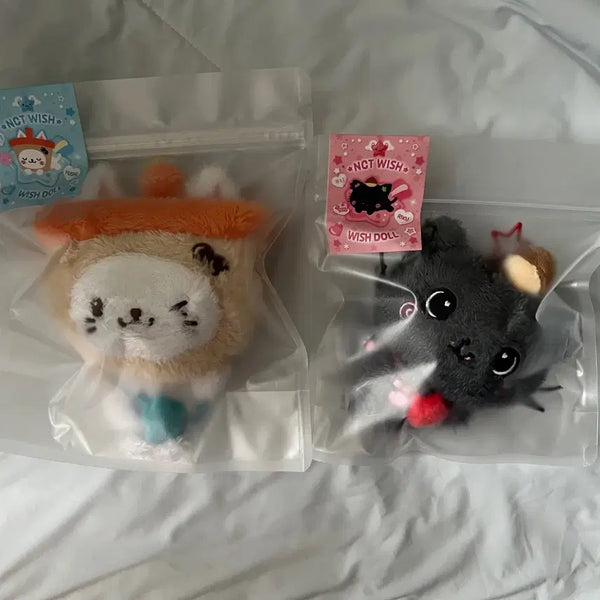[BUNJANG] WishDoll BubbleNyan Kuri Sealed Bundle Set / 위시돌 버블냥, 쿠리 미개봉 일괄
