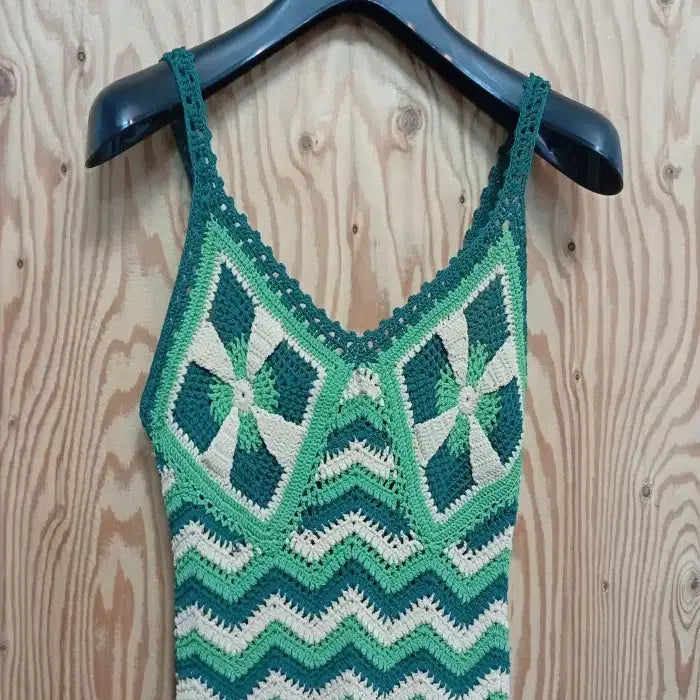 [BUNJANG] Sandro Francine Crochet Crop Top / 산드로(Sandro) 프랑신 크로셰 크롭 탑