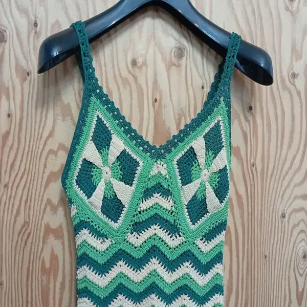 [BUNJANG] Sandro Francine Crochet Crop Top / 산드로(Sandro) 프랑신 크로셰 크롭 탑