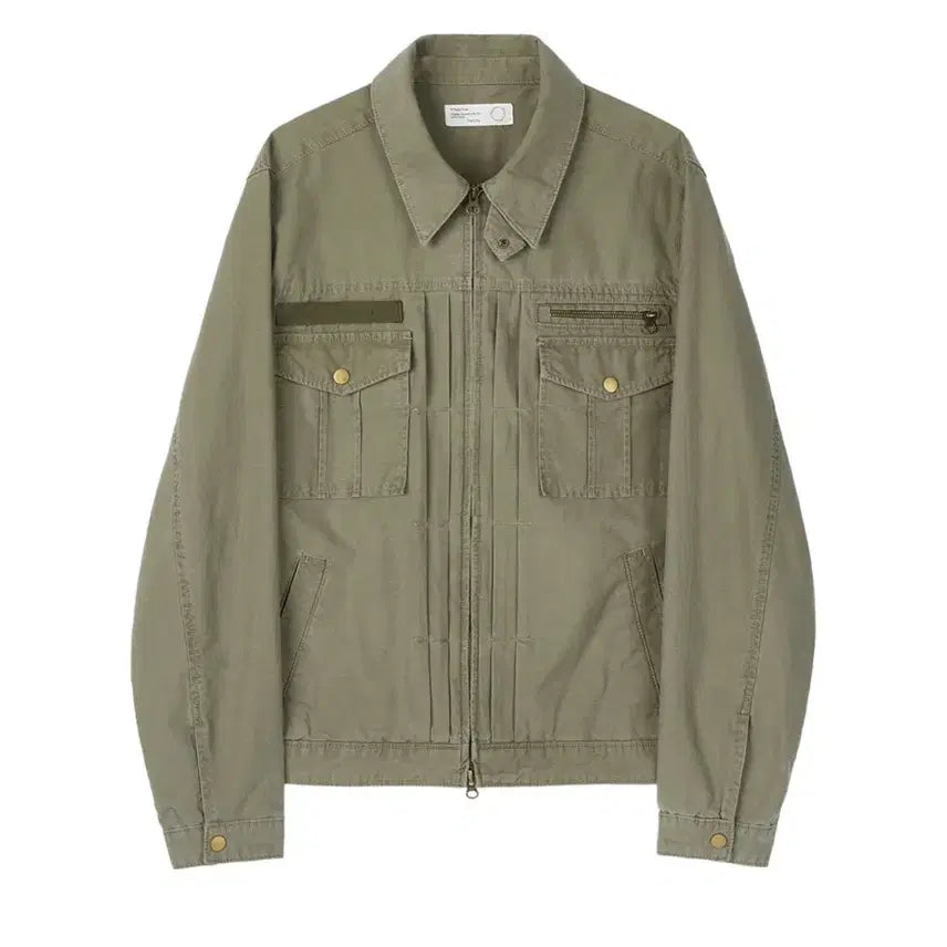 [BUNJANG] Jowoo Vintage Washed 5-Pocket Work Jacket L / 조우 빈티지 워시드 5포켓 워크자켓 L