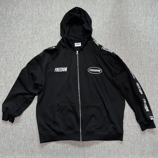 [BUNJANG] Freedom Hoodie Zip-Up / 프리덤 후드집업