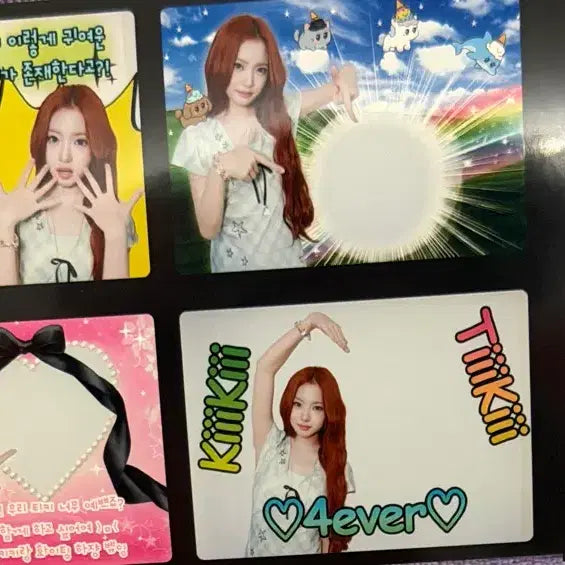 [BUNJANG] Kihyun Life Four Cuts Frame Photocard / 키키 팝업 키야 인생네컷 프레임 kiiikiii 양도 판매