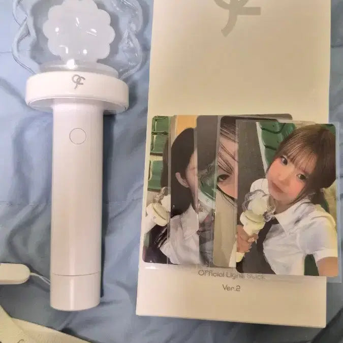 [BUNJANG] fromis_9 Official Lightstick Ver.2 with Photocard / 프로미스나인 응원봉 Ver.2 공식 포토카드 포함