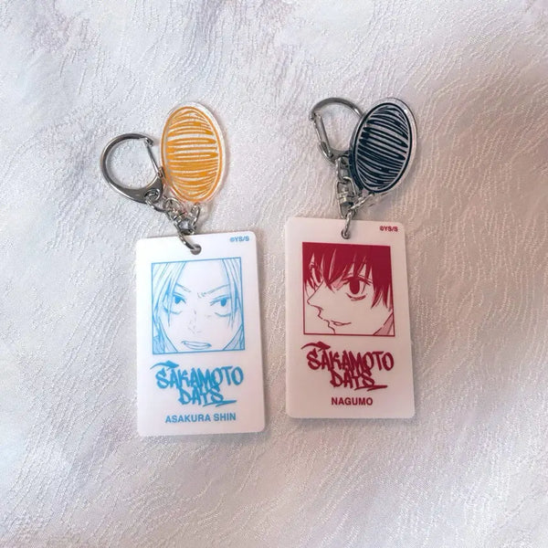 [BUNJANG] Sakomoto Days Nagumo Shin White Keyring / 사카모토데이즈 사카데이 나구모 신 화이트 키링 판매 양도