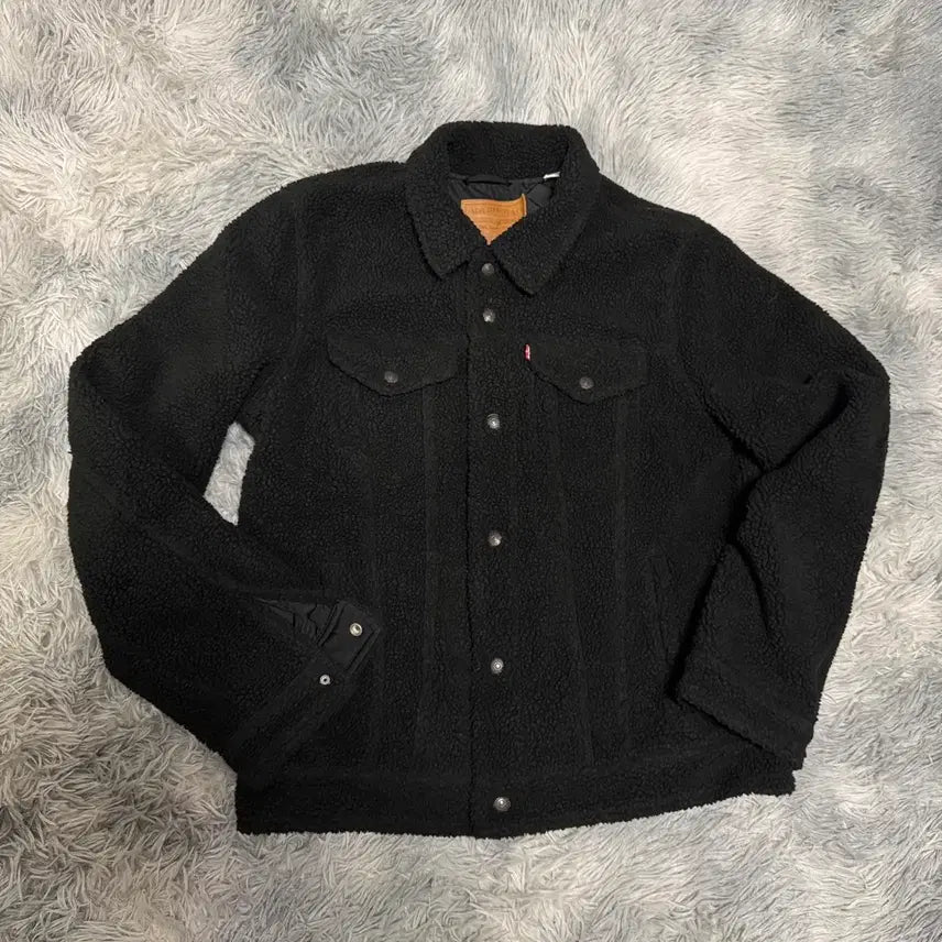 [BUNJANG] Levi's Sherpa Fleece Trucker Jacket M / 리바이스 쉐르파 뽀글이 트러커 자켓 M사이즈
