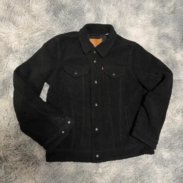 [BUNJANG] Levi's Sherpa Fleece Trucker Jacket M / 리바이스 쉐르파 뽀글이 트러커 자켓 M사이즈