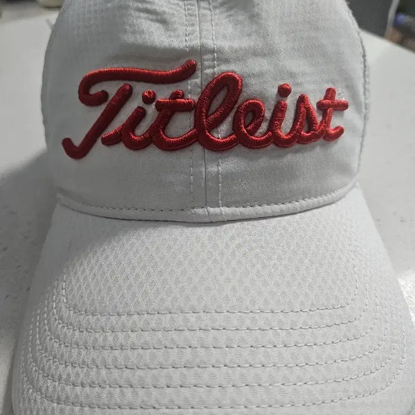 [BUNJANG] Titleist Golf Cap White / 타이틀리스트 골프캡 화이트 새상품