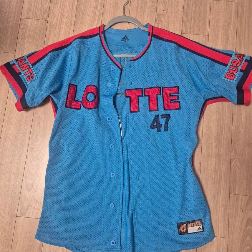 [BUNJANG] Adidas Lotte Giants Baseball Jersey M (95) / 아디다스 롯데자이언츠   M 95