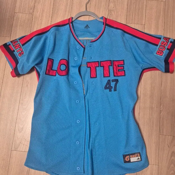 [BUNJANG] Adidas Lotte Giants Baseball Jersey M (95) / 아디다스 롯데자이언츠   M 95